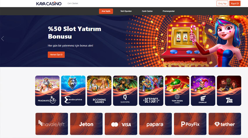Kayacasino yeni giriş ayrıcalıkları